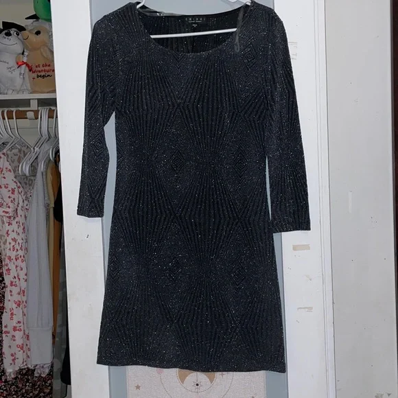 macys black mini dress Bunny Blue Gingham Linen Smocked Dress 12M main image 0